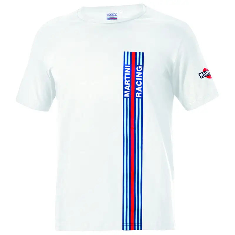 טישרט BIG STRIPES MARTINI - SPARCO IL - MELAMED MOTOR SPORT