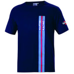 טישרט BIG STRIPES MARTINI - SPARCO IL - MELAMED MOTOR SPORT