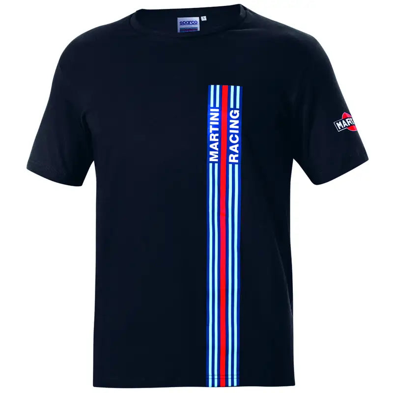 טישרט BIG STRIPES MARTINI - SPARCO IL - MELAMED MOTOR SPORT