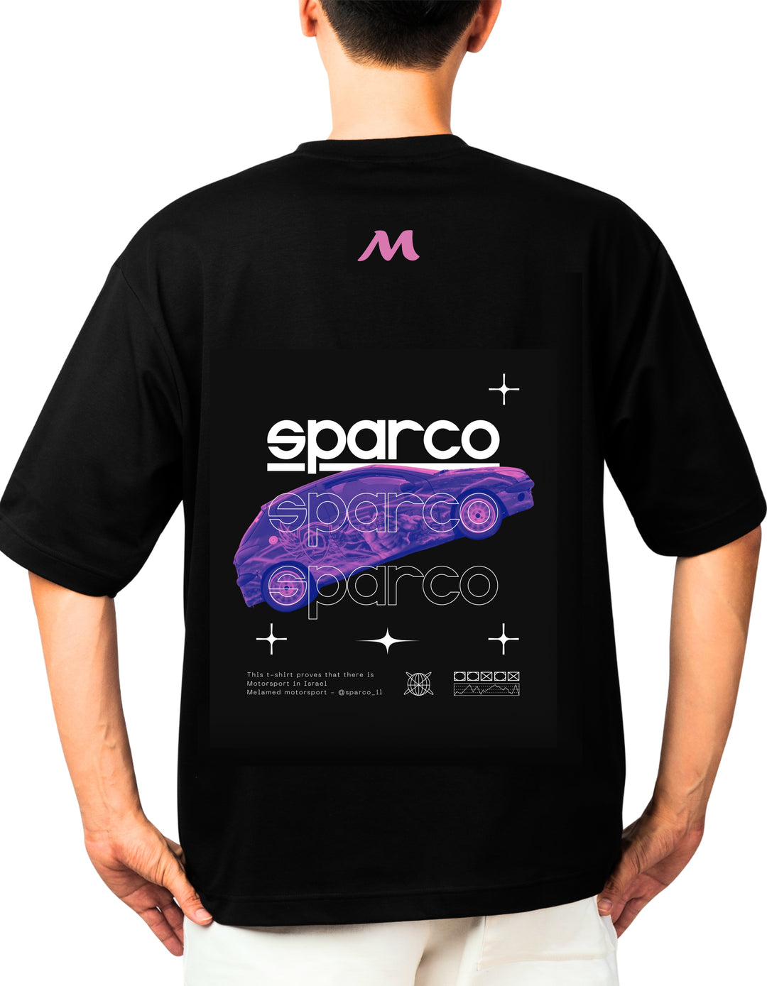 חולצת ליגה מלמד מוטור ספורט - SPARCO IL - MELAMED MOTOR SPORT