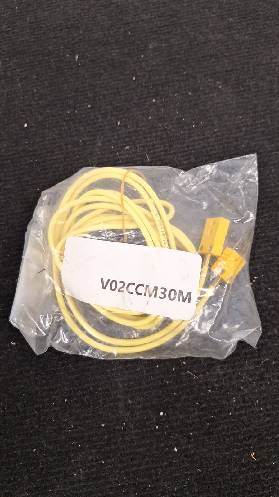 כבל מאריך AIM 2 פינים צהוב - יד שנייה סקנד לאפ - SPARCO IL - MELAMED MOTOR SPORT