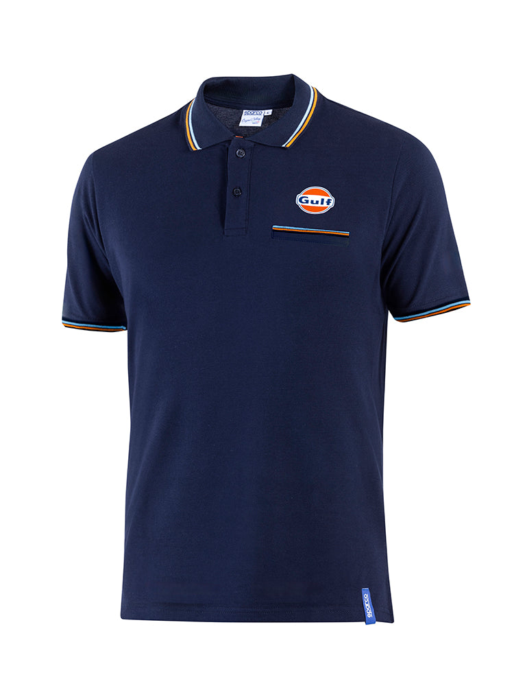 POLO GULF חולצה כיס - SPARCO IL - MELAMED MOTOR SPORT