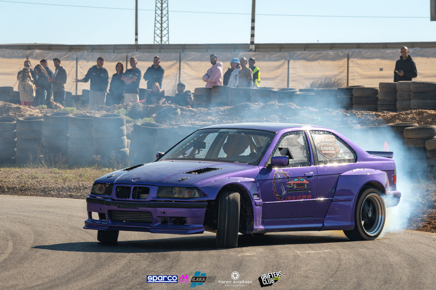 כרטיס כניסה למירוץ דריפט 27.03.26 - אליפות ישראל - SPARCO IL - MELAMED MOTOR SPORT