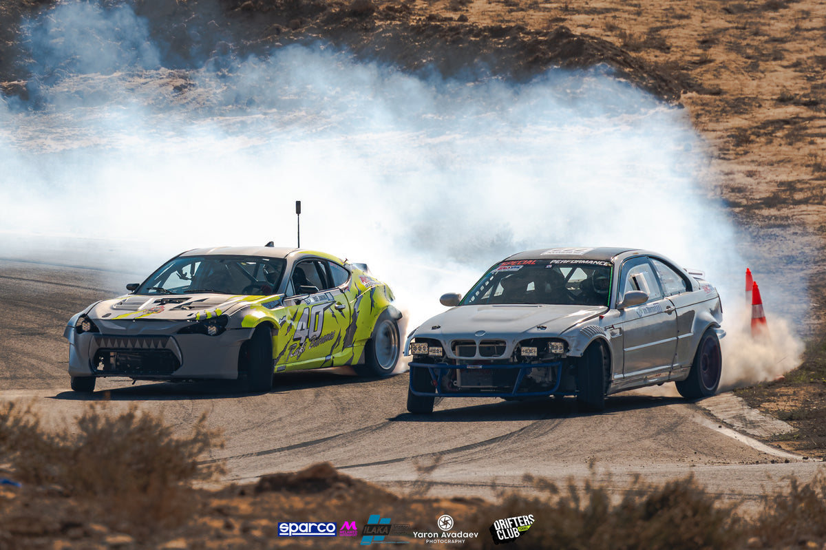 כרטיס כניסה למירוץ דריפט 27.03.26 - אליפות ישראל - SPARCO IL - MELAMED MOTOR SPORT