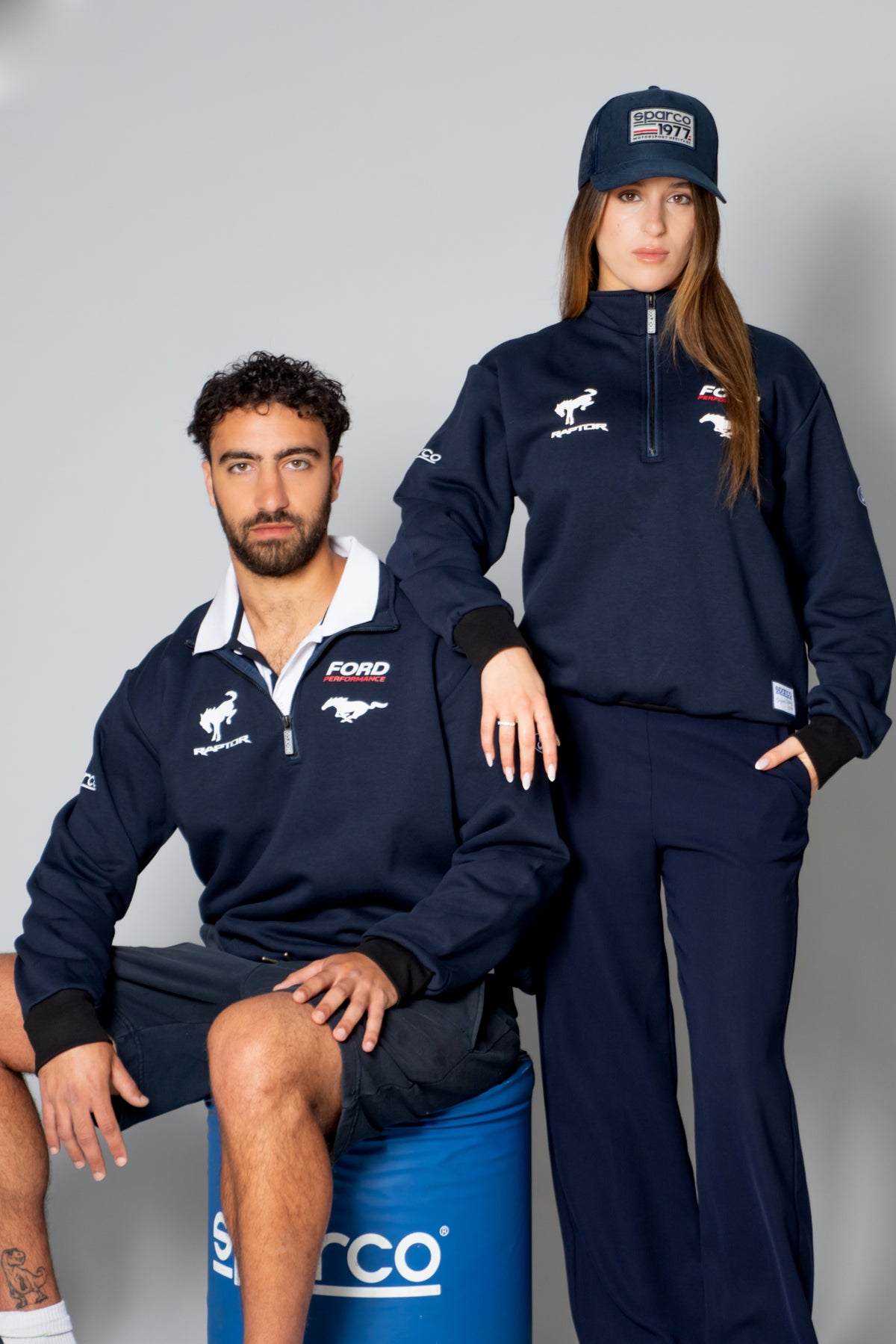 FORD HALF ZIP - SPARCO IL - MELAMED MOTOR SPORT