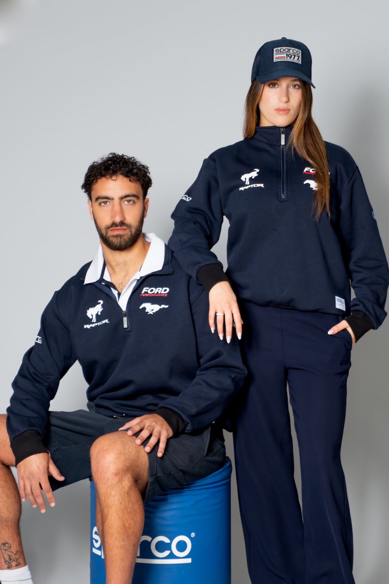 FORD HALF ZIP - SPARCO IL - MELAMED MOTOR SPORT